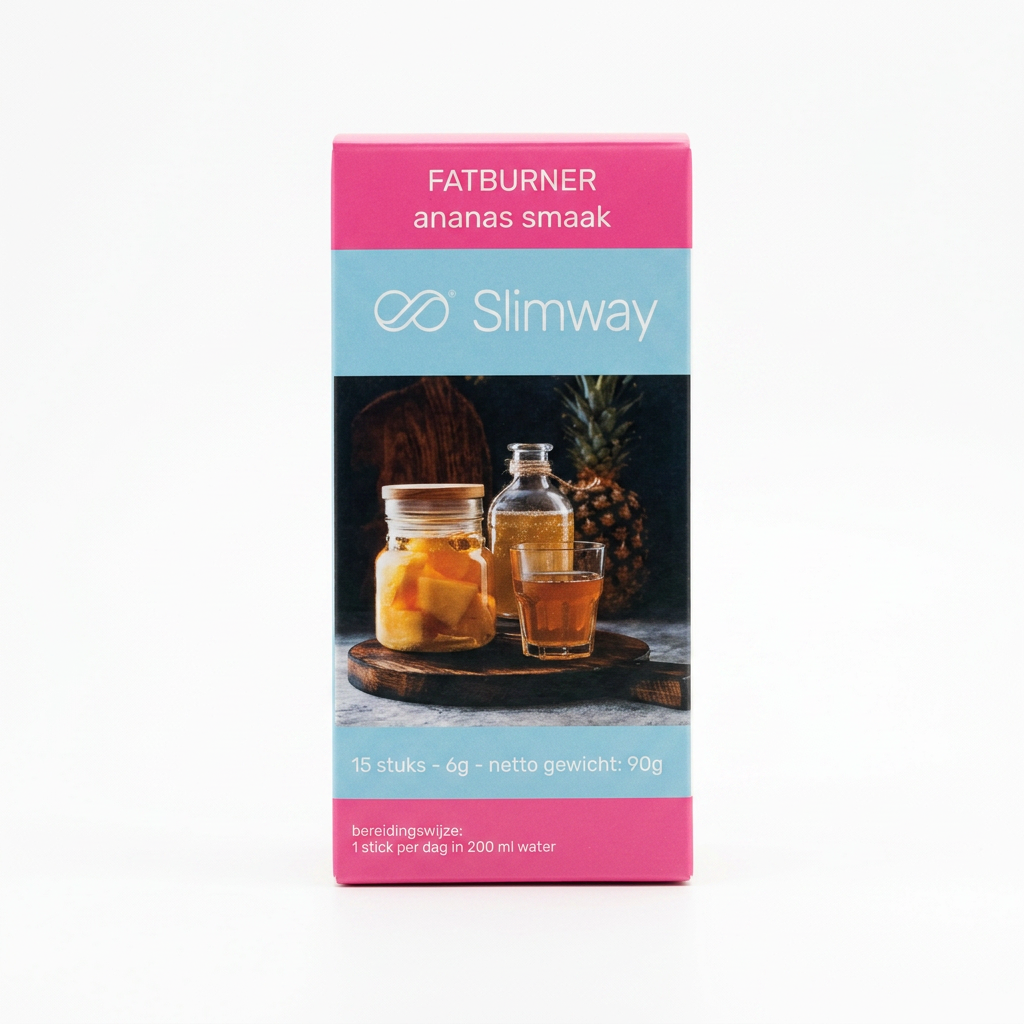 Ananas Fatburner - met chroom & groene thee (15 sticks)