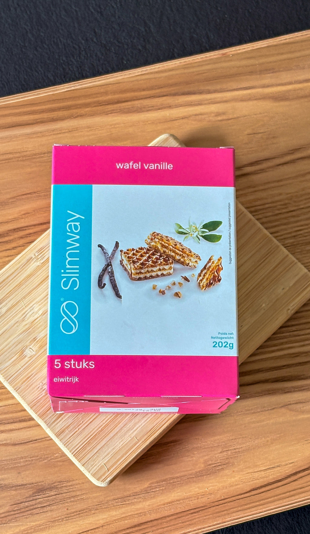Krokante wafeltjes vanille / mokka