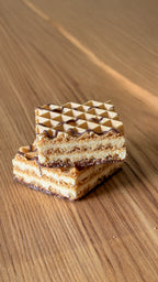 Krokante wafeltjes vanille / mokka