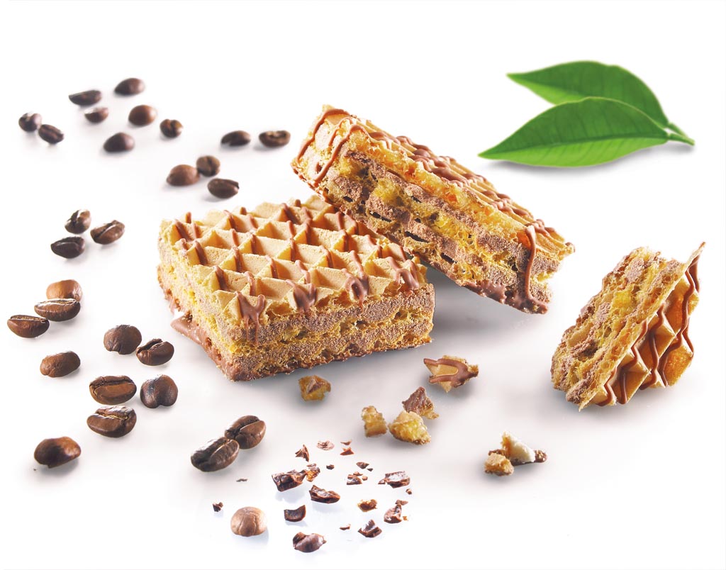 Wafel mokka